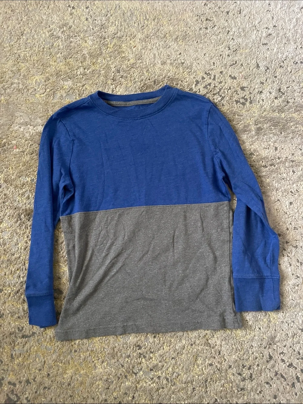 Boys color block shirt
